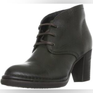 Vintage Alberto Fermani Lace Up Bootie Black Size 6